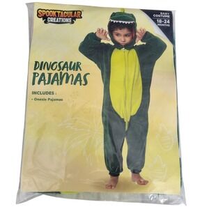 Spooktacular Creations Baby Costume Dinosaur 18-24 Months Pajamas NEW